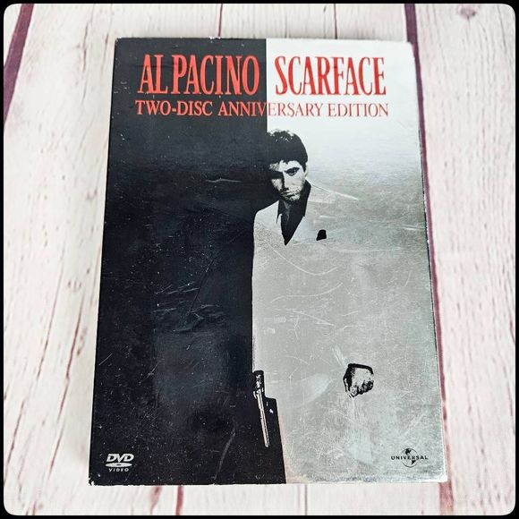 Scarface Other - SCARFACE Al Pacino Two Disk Anniversary Edition DVD Set, 1983 Widescreen